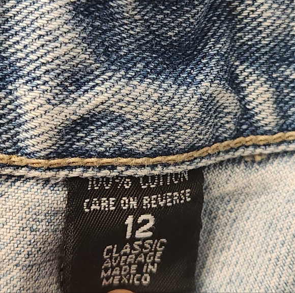 New York & Company Jeans, High-Waisted, Mom Jeans, Ladies size 12. - Picture 4 of 4